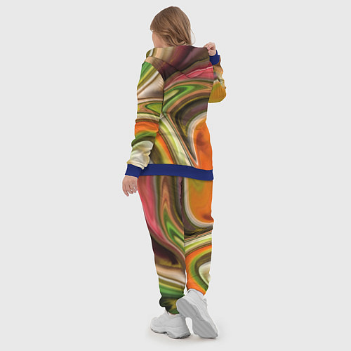 Женский костюм Waves colors / 3D-Синий – фото 5