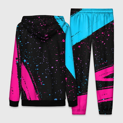 Женский костюм Code Geass - neon gradient: надпись, символ / 3D-Черный – фото 2