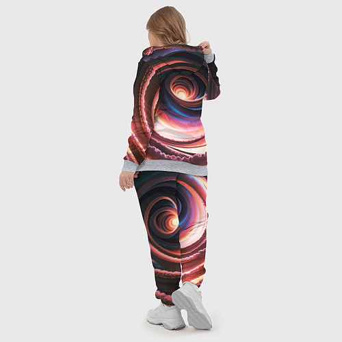 Женский костюм Вихрь из звезд и облаков / 3D-Меланж – фото 5