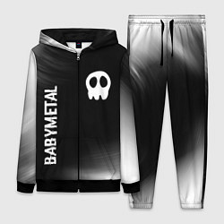 Женский 3D-костюм Babymetal glitch на темном фоне: надпись, символ, цвет: 3D-черный