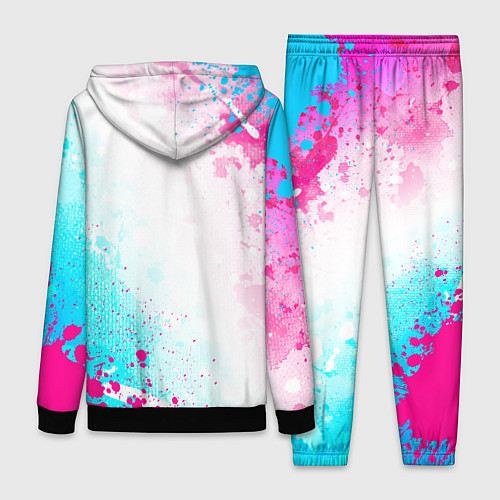 Женский костюм The Offspring neon gradient style: надпись, символ / 3D-Черный – фото 2