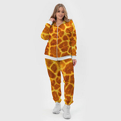 Женский 3D-костюм Шкура жирафа - текстура, цвет: 3D-белый — фото 2