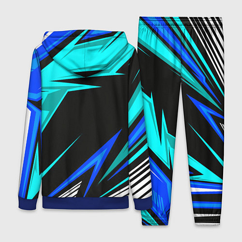 Женский костюм Фольцваген - sport uniform / 3D-Синий – фото 2