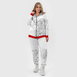 Женский 3D-костюм Ван пис - Луффи гир 5, цвет: 3D-красный — фото 2