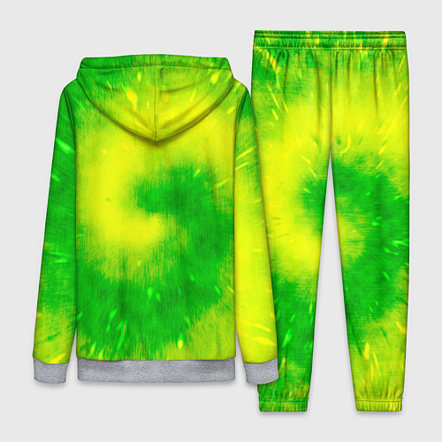 Женский костюм Тай-дай Солнечный луч / 3D-Меланж – фото 2