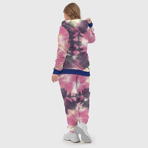 Женский костюм Tie-Dye дизайн / 3D-Синий – фото 5