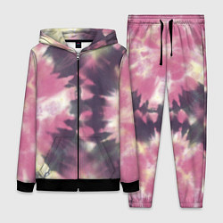 Женский 3D-костюм Tie-Dye дизайн, цвет: 3D-черный