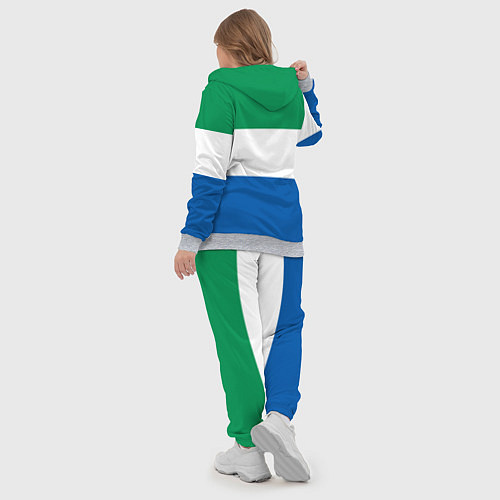 Женский костюм Крылья Советов - футбольный клуб / 3D-Меланж – фото 5