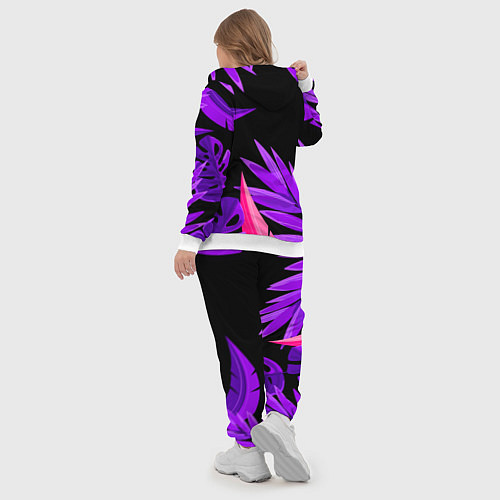 Женский костюм Floral composition - neon / 3D-Белый – фото 5