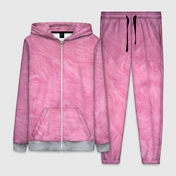 Женский 3D-костюм Розовая шерсть, цвет: 3D-меланж