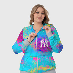 Женский 3D-костюм New York Yankees - baseball team - logo, цвет: 3D-меланж — фото 2