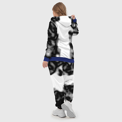 Женский костюм Скандинавский узор душа / 3D-Синий – фото 5