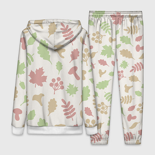 Женский костюм Осень - бежевый 3 / 3D-Белый – фото 2