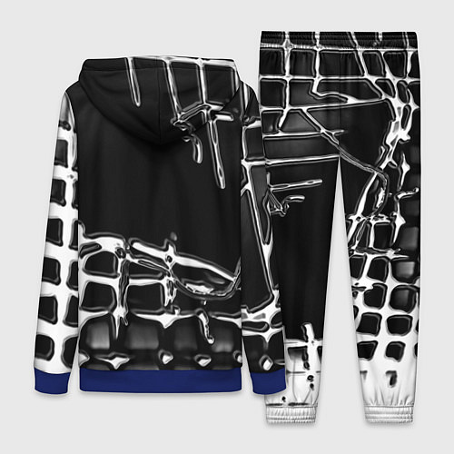 Женский костюм Россия герб РФ / 3D-Синий – фото 2