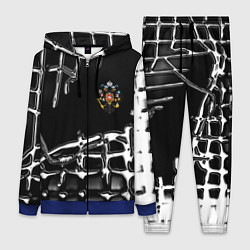 Женский 3D-костюм Россия герб РФ, цвет: 3D-синий