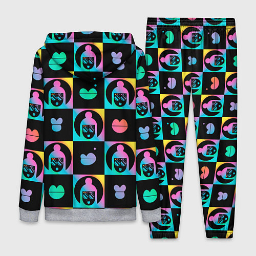 Женский костюм The image of a girl in a square / 3D-Меланж – фото 2