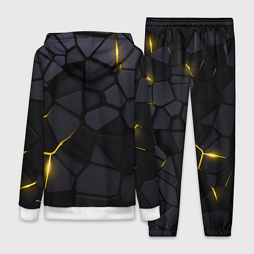 Женский костюм Chevrolet - плиты с эффектом свечения / 3D-Белый – фото 2