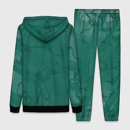 Женский костюм Серо-зеленые разводы / 3D-Черный – фото 2