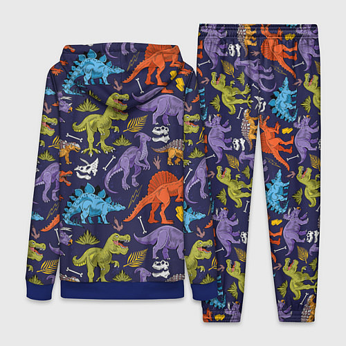 Женский костюм Мультяшные динозавры / 3D-Синий – фото 2