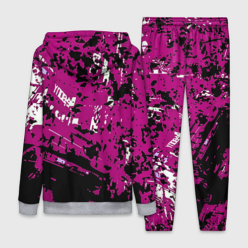 Женский костюм Фиолетовая иллюстрация / 3D-Меланж – фото 2