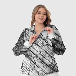 Женский 3D-костюм Зеркальные узоры, цвет: 3D-белый — фото 2
