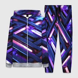 Женский костюм Фиолетовые неоновые конструкции