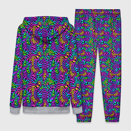 Женский костюм Multicolored stripes / 3D-Меланж – фото 2