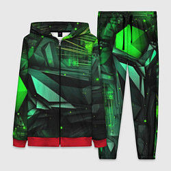 Женский костюм Мир абстрактной зелени