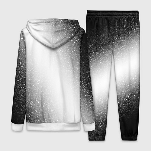 Женский костюм Deftones glitch на светлом фоне по-вертикали / 3D-Белый – фото 2