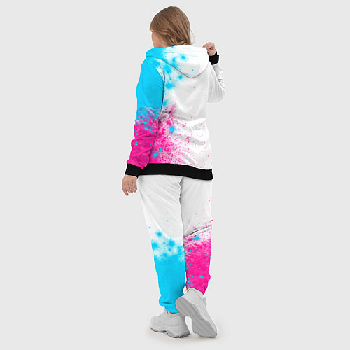 Женский костюм Five Finger Death Punch neon gradient style по-вер / 3D-Черный – фото 5