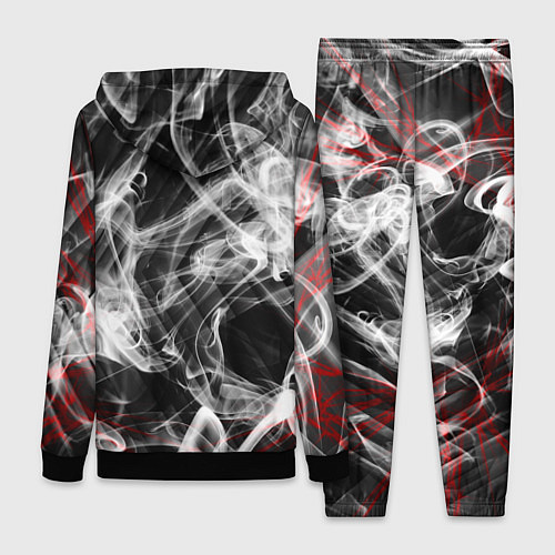 Женский костюм Серый дым узоры / 3D-Черный – фото 2