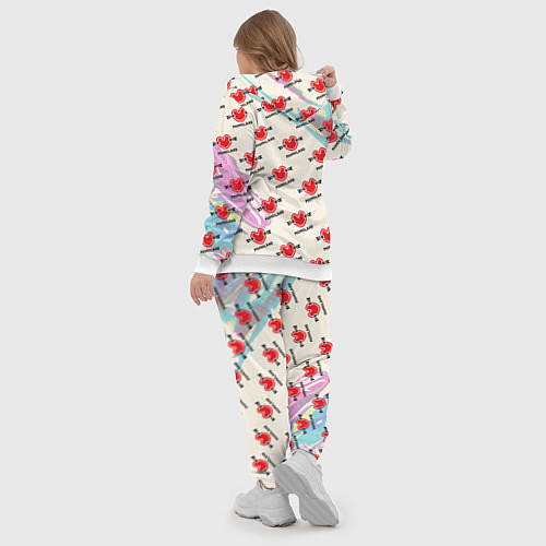 Женский костюм Momaland pattern / 3D-Белый – фото 5