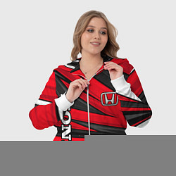 Женский 3D-костюм Red sport - honda, цвет: 3D-белый — фото 2