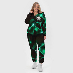 Женский 3D-костюм GTA6 разлом плит, цвет: 3D-черный — фото 2