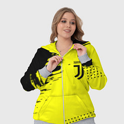 Женский 3D-костюм Juventus спортивные краски, цвет: 3D-меланж — фото 2