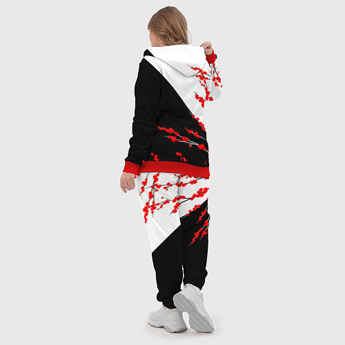 Женский костюм Tokyo Dragon / 3D-Красный – фото 5