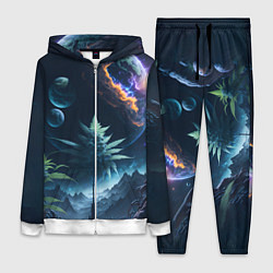 Женский костюм Вид на землю с другой планеты