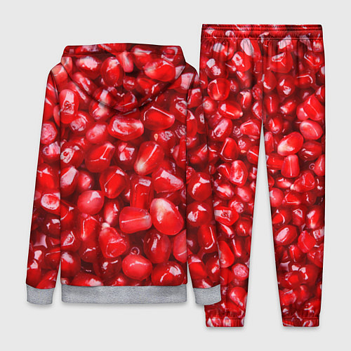 Женский костюм Спелые зёрна граната / 3D-Меланж – фото 2