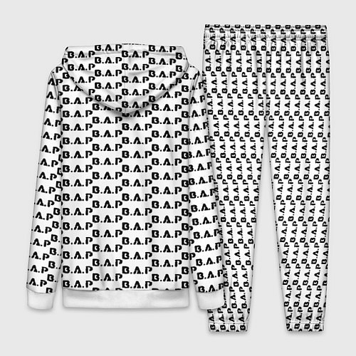 Женский костюм BAP kpop steel pattern / 3D-Белый – фото 2