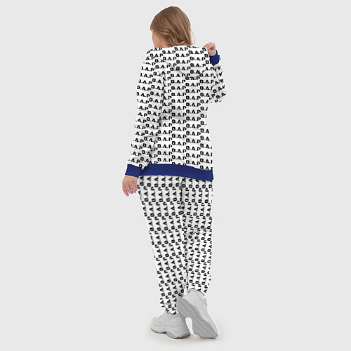 Женский костюм BAP kpop steel pattern / 3D-Синий – фото 5