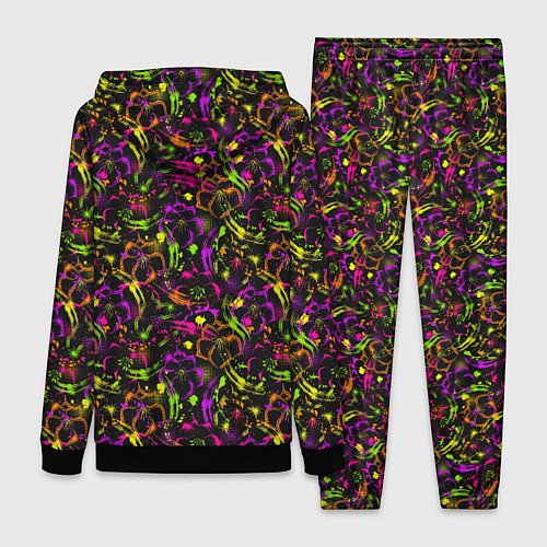 Женский костюм Color bright pattern / 3D-Черный – фото 2