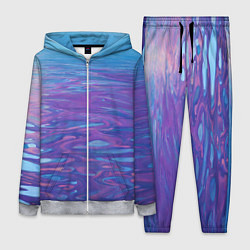 Женский 3D-костюм Абстрактная вода живописная, цвет: 3D-меланж