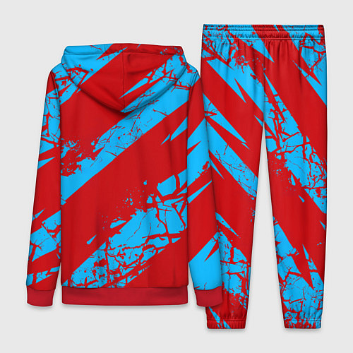 Женский костюм Red stripes / 3D-Красный – фото 2