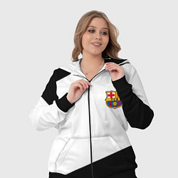 Женский 3D-костюм Barcelona краски чёрные спорт, цвет: 3D-черный — фото 2