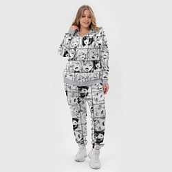 Женский 3D-костюм Ahegao pattern, цвет: 3D-меланж — фото 2