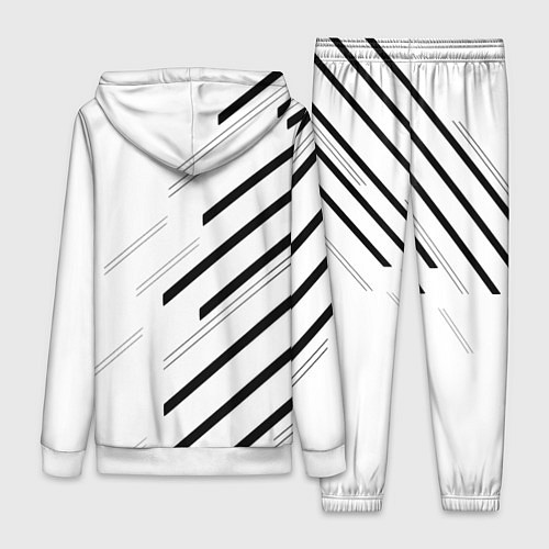 Женский костюм Juventus sport geometry / 3D-Белый – фото 2