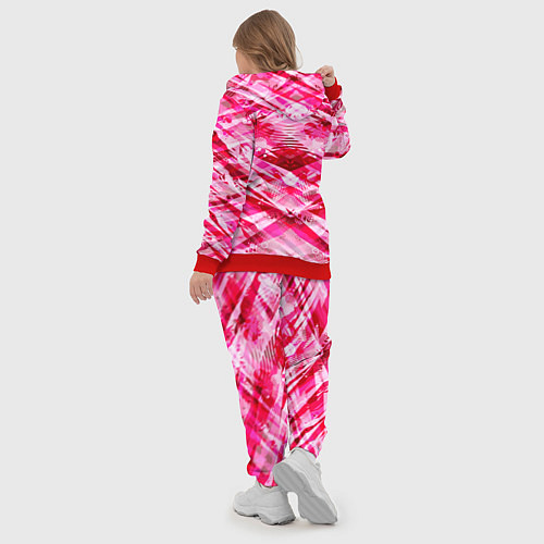 Женский костюм Яркие узоры / 3D-Красный – фото 5