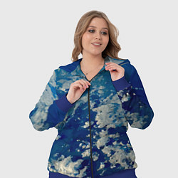 Женский 3D-костюм Небо Земли - star dust, цвет: 3D-синий — фото 2