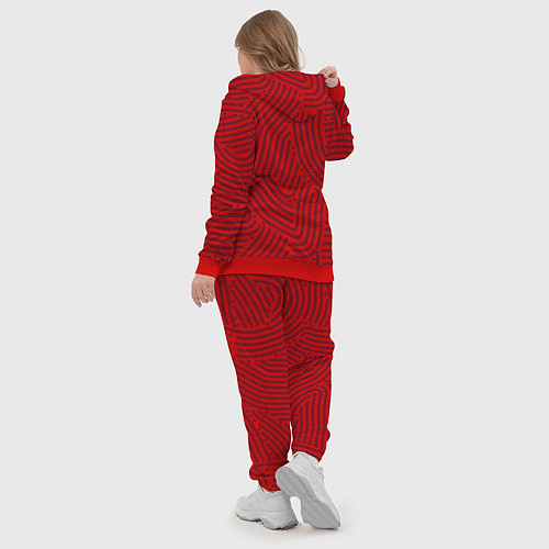 Женский костюм Hoffenheim отпечатки / 3D-Красный – фото 5
