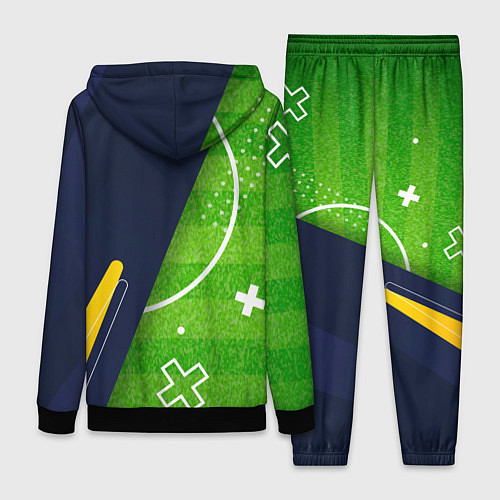 Женский костюм Hoffenheim football field / 3D-Черный – фото 2